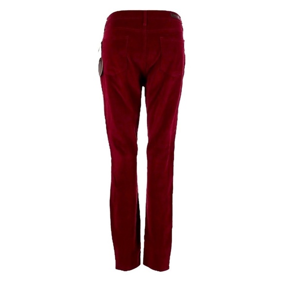 Articles of Society Red Velvet Perren Hilary High Rise Pants Size 32 NWT - Picture 2 of 12